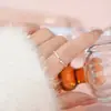 Anillo de Cruz de Plata Pura S925 Dulce con Circonita para Mujer, Simple, Lujo Ligero, Elegante, Suave, Artístico, Anillo Lindo, Venta al por Mayor