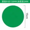 Xiangcai Manômetro Indicador de Marca Adesivo Flecha Vermelha Refletiva Etiqueta de Instrumento Etiqueta de 5cm Adesivo de Advertência Pressão de Gás
