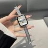 Correa de metal para Apple Watch iwatchs9/s10 s8/7/6/54321, correa de reloj de alta gama para mujer, verano