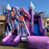 Castillo Inflable, Trampolín Exterior, Puesto Cuadrado, Parque Infantil Exterior, Castillo Travieso, Parque de Atracciones, Fabricante de Camas Elásticas Inflables