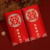 Sobres Rojos para Bodas, Disponibles en Tamaños Grande, Mediano y Pequeño, Adecuados para Celebraciones de Año Nuevo, Sobres Mini Universales con Brillo Dorado, Buena Suerte y Prosperidad