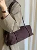 Bolsa feminina de grande capacidade 2026 nova bolsa de ombro casual nicho vintage com toque de alta qualidade para trabalho e deslocamento, bolsa tipo travesseiro