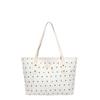 Bolsas Transfronteiriças Bolsas Femininas 2025 Novo Estilo Simples e Fashion Grande Capacidade Bolsa de Ombro com Laço Estilo Coreano Bolsa Tote Fresca