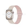 Correa de Reloj de Silicona Magnética de Dos Secciones y Dos Colores Adecuada para Apple Watch iWatch Correa Venta al por mayor transfronteriza de fabricantes de comercio exterior