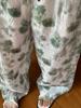 Lou Fu Verano Nuevo Estilo Coreano Fresco Romántico Floral Casual Pantalones Ligeros Transparentes Holgados Adelgazantes Casuales para Mujer