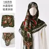 En Stock 130 Bufandas Cuadradas Grandes de Seda, Bufandas de Gasa tipo Seda, Chales de Alta Gama, Bufandas Largas para Mujer, Bufandas Finas al por Mayor, Pañuelos para la Cabeza
