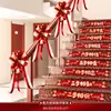 Decoração de corrimão de escada de casamento Conjunto de layout de quarto de casamento Casamento de homem de noivado Suprimentos de casamento de mulher