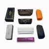 Estuche para Gafas al por Mayor de Fábrica en Stock, Caja de Almacenamiento Hecha a Mano de Cuero con Hebilla Magnética, Estuche Suave con Botón a Presión, Se Puede Personalizar con Logo, Envío Gratis