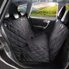 Alfombrilla para coche de mascotas más vendida transfronteriza, cojín para asiento de coche de perro, alfombrilla para asiento trasero doble de mascota de tela Oxford impermeable y antideslizante
