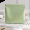 Bolsa Portátil de Viagem com Fecho Automático de Mola à Prova d'Água e Poeira para Batom, Cosméticos, Carregador, Fones de Ouvido, Secador de Cabelo