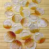 Colgante de Paz de Ágata Colorido Tipo Hielo, Amuleto de Paz con Forma de Caramelo de Calcedonia, Calabaza, Candado de Nube Auspiciosa, Colgante de Jade Zorro