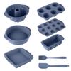 Juego de herramientas para hornear personalizadas, molde de silicona para horno de alta temperatura, molde de silicona para tostadas de pan, molde de silicona para pasteles