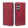 Adequado para Capa de Couro para Celular Samsung S25Fe, Capa para Celular Galaxy S26, Capa Flip S24 Capa Protetora de Couro de Bezerro para Celular