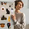 Pegatinas para Coche de Crucero de Halloween, Pegatinas Magnéticas, Pegatinas Decorativas de Dibujos Animados, Pegatinas para Fiesta, Pegatinas Festivas, Pegatinas de Fiesta para Refrigerador