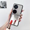 Adecuado para Huawei P50Pocket Funda Espejo Plegable Magicvflip/Novaflip Funda Protectora Espejo de Maquillaje