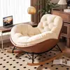 Mecedora de pingüino, sillón reclinable, sofá de balcón, silla de ocio individual para dormitorio, sofá perezoso de lujo ligero para sala de estar