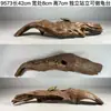 Ornamento de Paisaje de Madera para Acuario Tamaño Pequeño Puente de Arco de Madera de Tejo Morado Natural Tocones de Árboles Sudamericanos Plataforma para Tomar el Sol de Tortuga Escondite Pilar Hundido