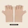 [Processamento e Personalização] Luvas de Seda de Inverno com Dedos Abertos/Fechados para Mulheres com Luvas de Cinco Dedos Abertas para Estudantes para Manter o Calor com Tela Sensível ao Toque