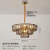 Lámpara colgante de cristal de lujo ligero estilo francés para dormitorio, lámpara de noche vintage, diseñador Murano para entrada, pasillo, balcón