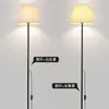 Luminária de Chão para Sala de Estar, Estudo, Quarto, Luminária de Mesa de Cabeceira LED, Influenciador de Beleza, Luminária de Chão Moderna Quente e Simples