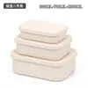 Caja de distribución especial para carne congelada de refrigerador, caja para mantener la frescura, caja de almacenamiento de grado alimenticio, caja de almacenamiento de cocina de silicona de gran capacidad