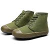 Zapatos de Campo de Liberación de Caña Alta de Cintura Alta para Hombre con Suela Gruesa Zapatos de Trabajo para Mujer de Estilo Antiguo de Caña Alta Resistentes al Desgaste Ropa de Trabajador Protección Laboral Zapatos de Goma para Hombre