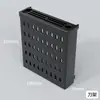 Tablero perforado de plástico sin taladro para detrás de la puerta, hecho a medida para almacenamiento de sombreros y llaves en la entrada, panel de pared decorativo para la puerta de entrada