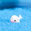 Delfín de Simulación Muñeco de Delfín Musgo Adornos para Micro Paisajes Artesanías de Resina Adornos Joyería Marina en Botella