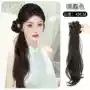 Peluca Coleta Femenina Cabello Artificial Ligero Estilo Chino Cheongsam Nuevo Estilo Chino Trenzas Laterales Recogidas Coleta Larga Trenzada Fresca