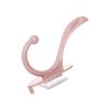 Gancho Adhesivo sin Perforaciones Gancho Gancho Toallero de Baño Gancho para Ropa para Colgar en la Pared de Dormitorio Baño Gancho de Plástico para Abrigos para Puerta Trasera