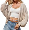 Procesamiento de Comercio Exterior Transfronterizo Personalizado Suéter Chaqueta de Punto de un Solo Botón Europeo y Americano Cardigan de Punto Liso Casual para Amazon