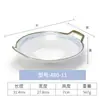 Melamina de Formato Especial Restaurante Imitação de Porcelana Peixe para Chucrute Bacia Triangular Tigela Grande Prato de Peixe de Plástico Prato de Coração Tigela com Borda Inclinada Comercial