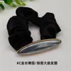 Yingyi Joyería DIY Brocado Song Nuevo Base de Scrunchie de Satén con Lazo Material de Cuerda para el Cabello Otoño e Invierno