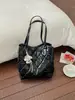 Bolsa Tote Couro Cera Retrô Transfronteiriça Nova Moda Feminina Padrão Diamante para o Dia a Dia Bolsa de Ombro Único Grande Capacidade Versátil Bolsa de Axila