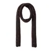 Bufanda Decorativa de Cachemir Estilo Nuevo para Mujer 100% Cachemir Puro Puntos de Color Protección Cálida para el Cuello Gasa Puntiaguda Polaina Redonda Pequeña para el Cuello