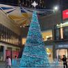 Árbol de Navidad de marco grande directo de fábrica 3-20 metros exterior luminoso diseño de escena navideña diseño de escaparate de hotel