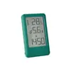 Reloj despertador simple de temperatura y humedad con pantalla grande, reloj de mesita de noche LCD, diseño de reloj más vendido transfronterizo, doble uso para colgar y de pie