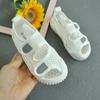 Zapatos de Malla para Playa para Niños con Velcro, Malla Hueca, Transpirables y Cómodos Zapatos para Niños, Sandalias de Verano para Niños Pequeños