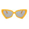 Nuevas Gafas de Sol Estilo Europeo y Americano con Montura Grande Ojo de Gato para Hombres y Mujeres, Retro Ajuste Delgado, Adecuadas para Fotos en la Playa, Gafas de Sol con Protección UV