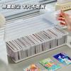 Caixa de Armazenamento Pequena para Cartas Flip Acrílico Yum Ultraman Cartão Caixa Pequena para Cartas Grande Capacidade