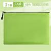 Bolsa para Documentos A4 Bolsa de Tela Oxford Bolsa de Lona con Cremallera Impermeable Patrón de Balones Bolsa para Guardar Hojas de Examen de Estudiante Bolsa por Materia Tutoría