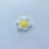Flor decorativa tejida a mano ropa ropa sombrero flor tejida juguete flor para hombres y mujeres niños ropa accesorios accesorios flor