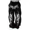 Pantalones casuales de moda hip-hop de alta calle transfronterizos de AliExpress para hombre, ajuste holgado de verano, estilo de pierna recta de nicho, en stock, pantalones largos versátiles