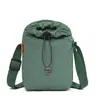 Bolso de Hombro Cruzado Simple Versátil para Teléfono Bolsa para Botella de Agua Nuevo Bolso Cubo de Nylon de Viaje de Moda para Mujeres Bolso Portátil para Salir