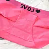 Ropa interior de algodón Ropa interior con logo estampado Ropa interior de color liso de cintura media Braguitas de talla europea para mujer Ropa interior de carta de amor