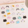 Accesorios para Joyería DIY Transfronterizos al por Mayor Colgante de Cabeza de Gato Perro de Dibujos Animados Gota de Aceite Collar Pulsera Hechos a Mano Colgante de Aleación