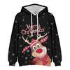 Sudaderas y sudaderas 3D de la serie navideña para hombre y mujer de otoño e invierno de 2023 Cross-borDer American KeiDo Amazon European anD American