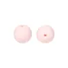 Cuentas de Silicona de 15 mm, Redondas para Pulsera de Abalorios DIY, Llavero, Accesorios para Joyería, Cuentas Sueltas al por Mayor en Stock