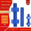 Parafuso Teflon A193 B7B16L7 Barra dentada Teflon prisioneiro de rosca completa prisioneiro Teflon