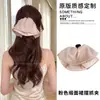 Grampo de rabo de cavalo suave em rede estilo coreano para mulheres, presilha de cabelo de fita floral de alta qualidade, presilha de tubarão estilo preguiçoso com laço, acessório de cabelo